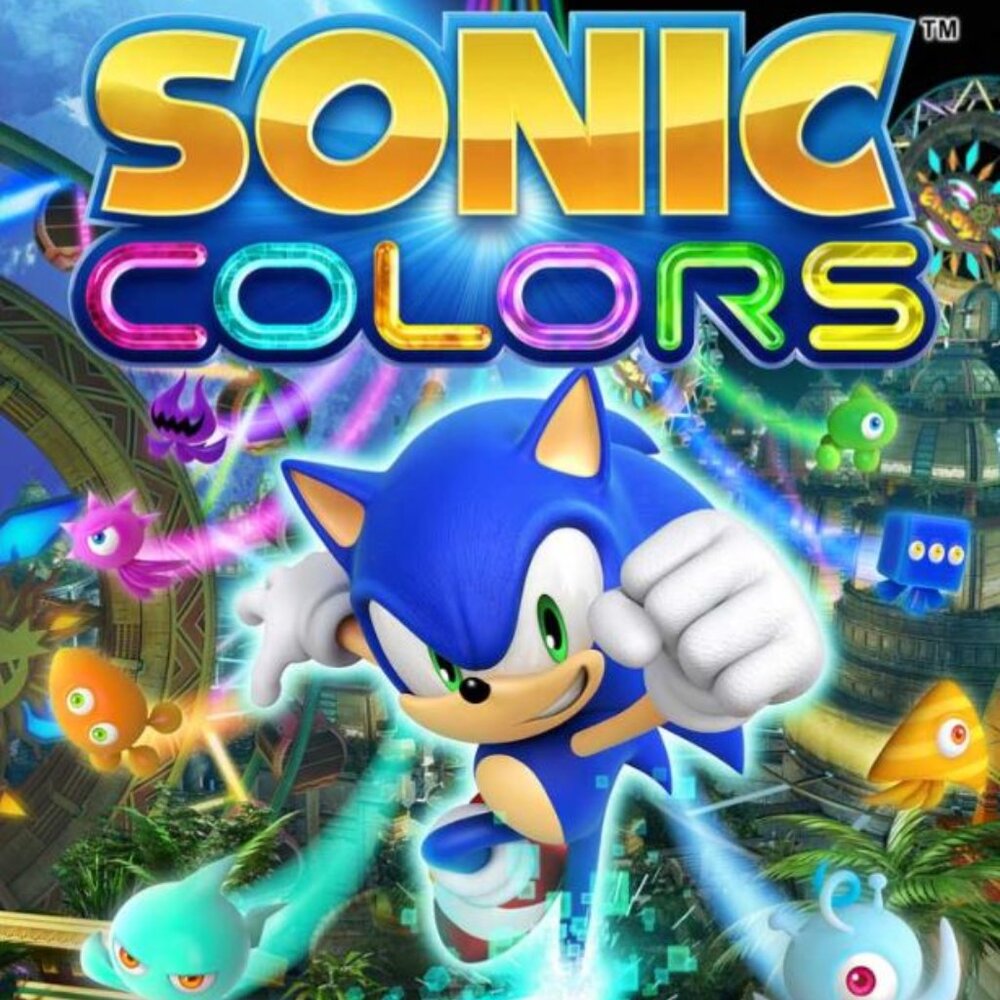 Sonic Colors (Nintendo Wii, 2010) Videogame Disc Tested Very Good